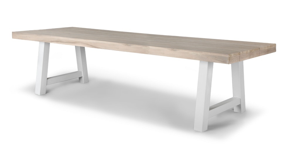 Tavola Driftwood Gray Dining Table for 10 - Image 0