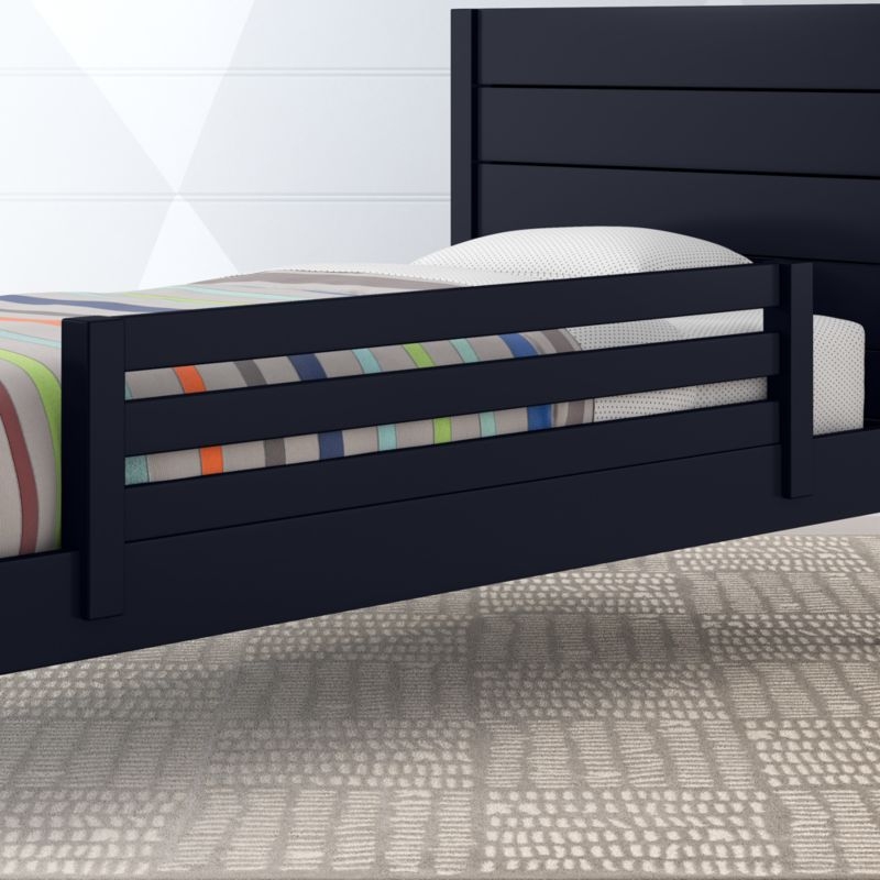 Parke Navy Blue Twin Bed - Image 4