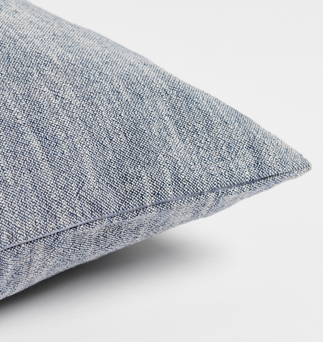 Woven Linen and Cotton Pillow Cover - Image 3