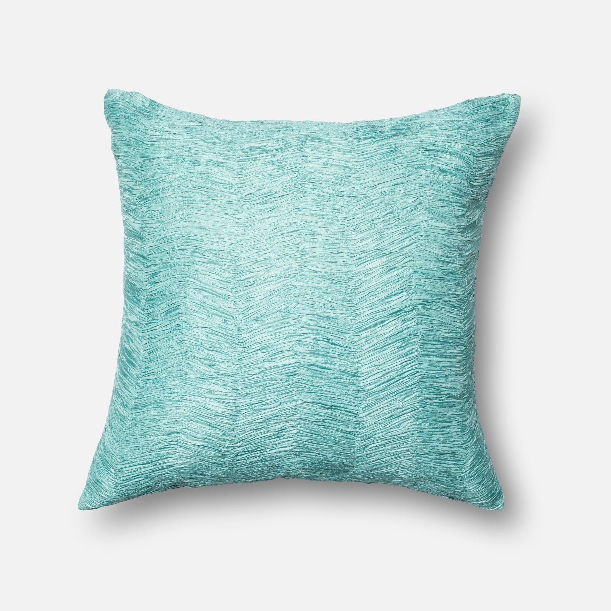PILLOWS - LT. BLUE - 22" X 22" Cover w/Down - Image 0