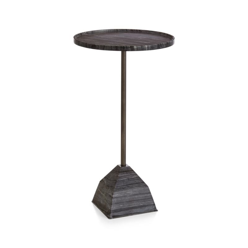 Prost Medium Marble Round Drink Table - Image 2