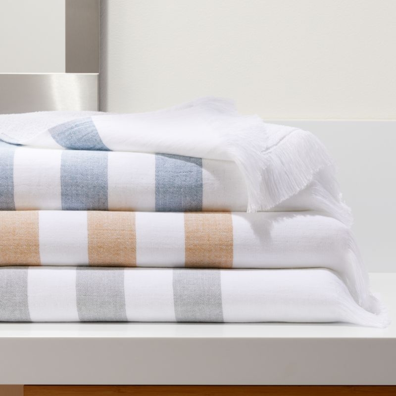Cedros Grey Hammam Hand Towel - Image 3