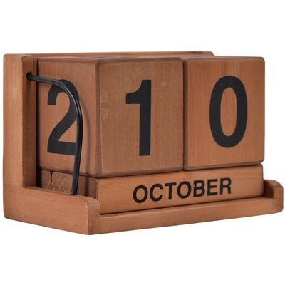 Risley Wooden Calendar Blocks - Image 0