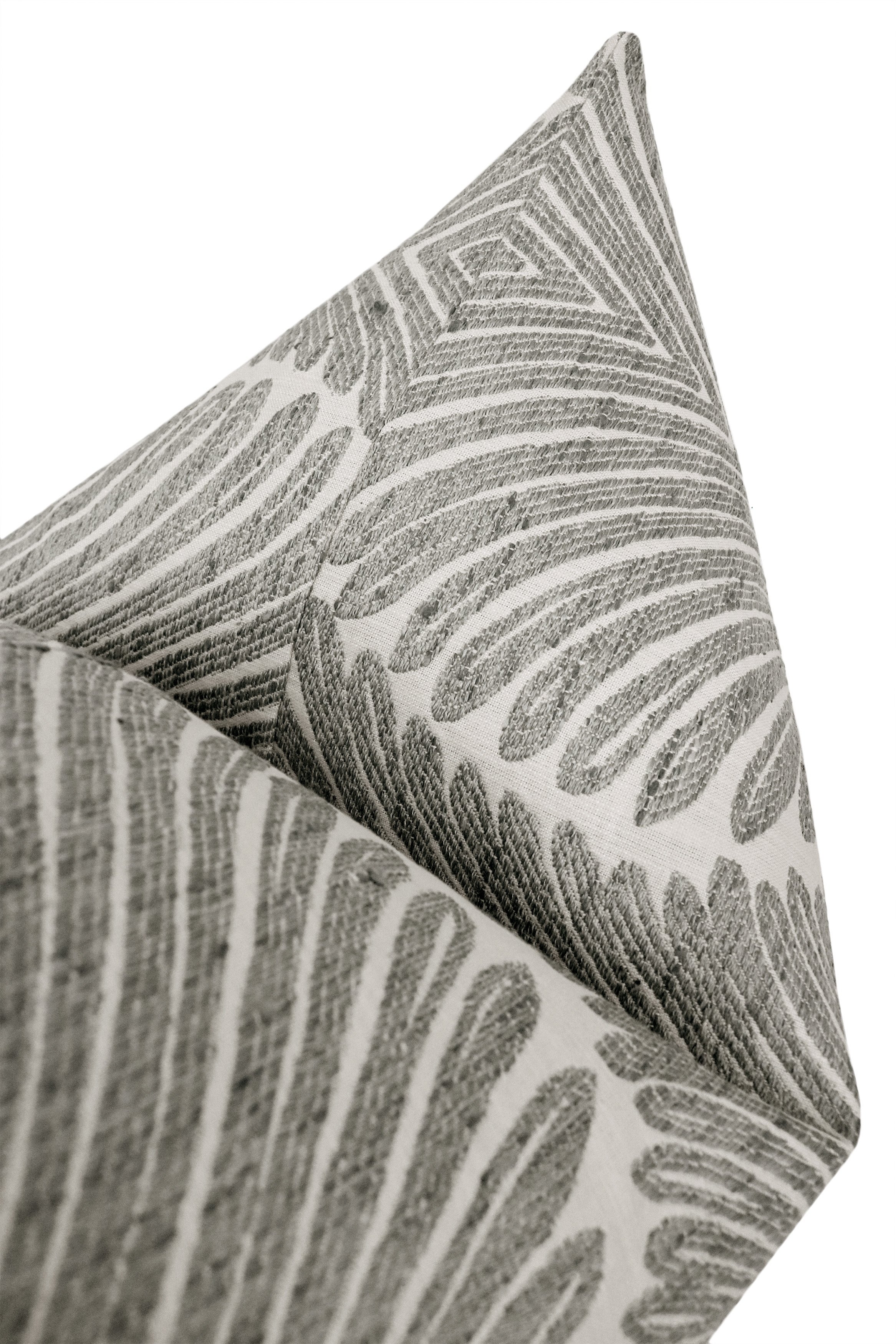 MUSGROVE CHENILLE // CHARCOAL - 22" X 22" - Image 1