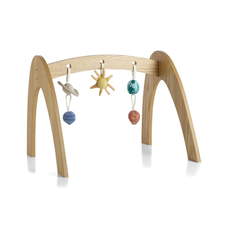 Wee Workout Wooden Baby Gym - Image 1