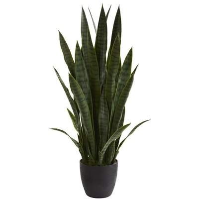 38" Artificial Snake Plant in Planter - Image 0