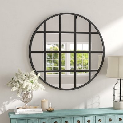 Yatendra Farmhouse/Country Beveled Accent Mirror - Image 0