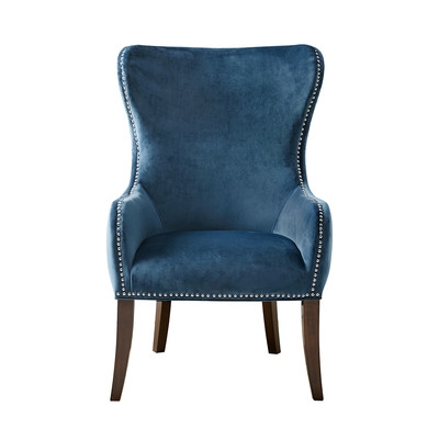 Garrison Button Tufted Wingback Chair - Image 0