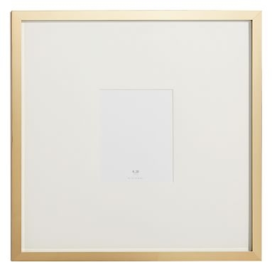 Metallic Gallery Frames, 8x10 Oversized, Gold - Image 0