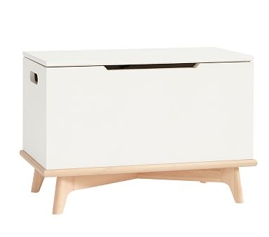 Sloan Toy Box, Simply White/Natural, UPS - Image 0