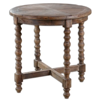 Haylie Wooden End Table - Image 1