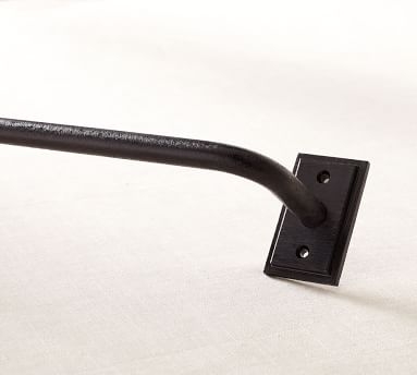 PB Essential Drape Rod, Large, Cast Iron Finish - Image 2