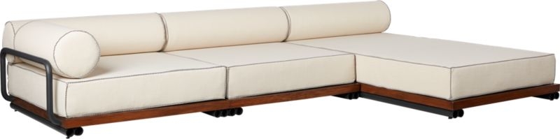 Bizerte 3-Piece Outdoor Patio Sectional Sofa - Image 2