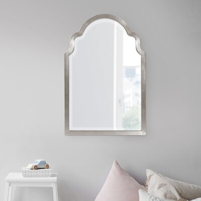 Clariandra Silver Arched Wall Mirror - Image 0