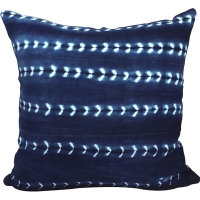 Arrow Print African Mud Cloth Pillow Cover - Image 0