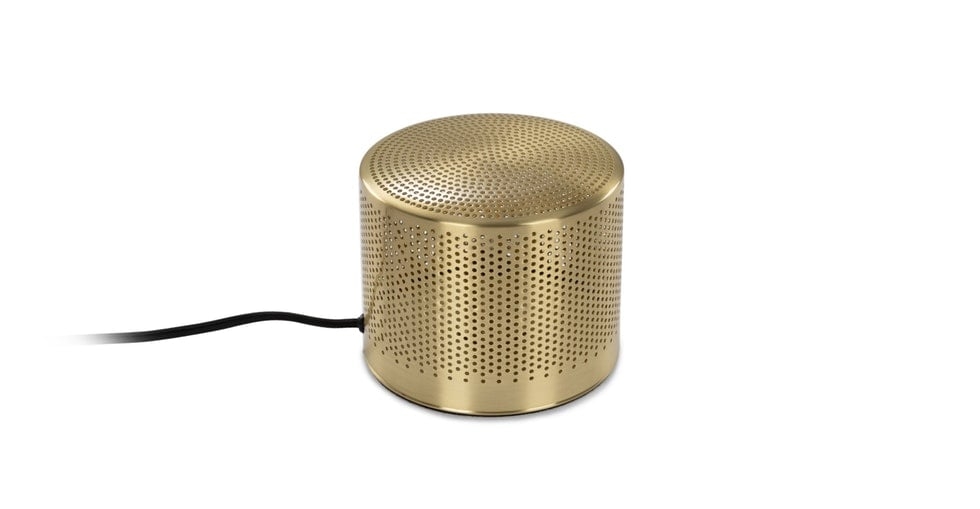 Perforate Brass Table Lamp - Image 0