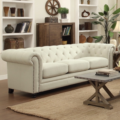 Dalila Upholstered Chesterfield Sofa - Image 0