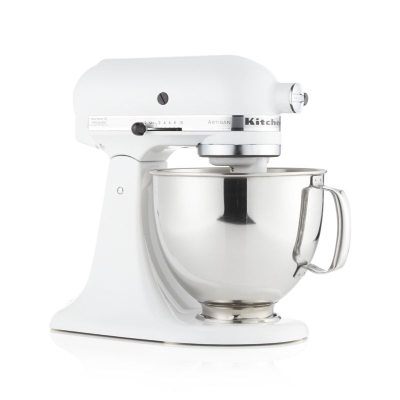 KitchenAid ® Artisan® Series White 5-Quart Tilt-Head White Stand Mixer - Image 1