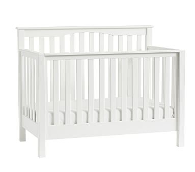 Kendall 4-in-1 Convertible Crib, Simply White, In-Home Delivery - Image 0