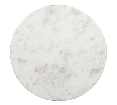 Christie Round Marble End Table - Image 2