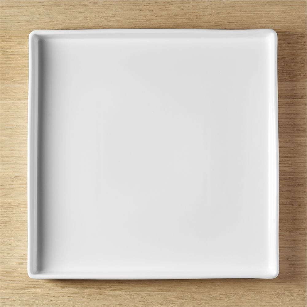 Bento Square White Serving Platter - Image 0