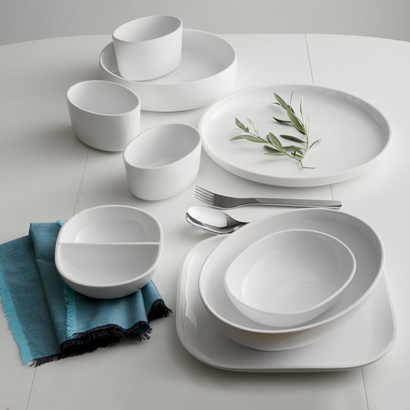 Round White Platter - Image 3