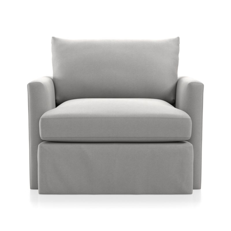 Lounge Outdoor Slipcovered Chair - Image 1