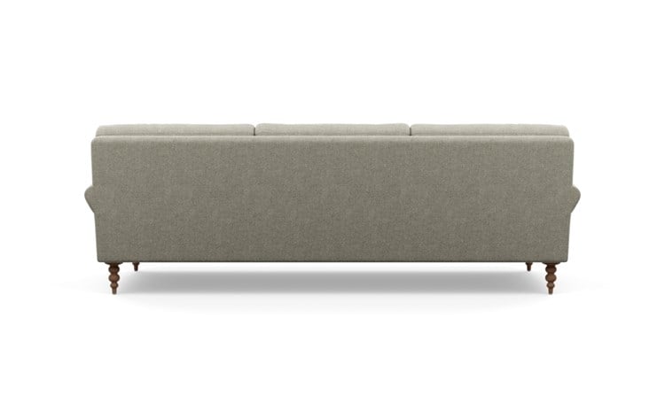 Maxwell Sofa with Sesame Fabric and Oiled Walnut legs - Image 3