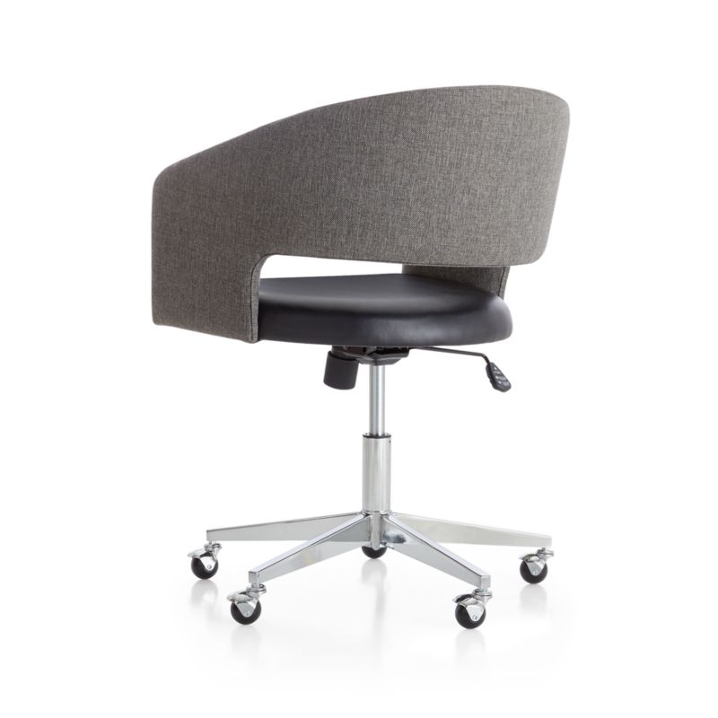 Don Upholstered Office Chair - Image 4