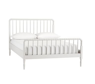 Elsie Bed, Twin, Simply White, Standard UPS Delivery - Image 1