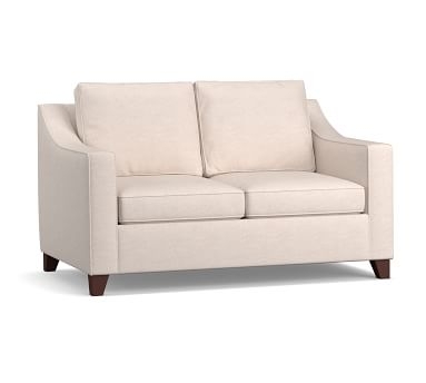 Cameron Slope Arm Upholstered Deep Seat Sofa 2-Seater 85", Polyester Wrapped Cushions, Performance Tweed Ecru - Image 2