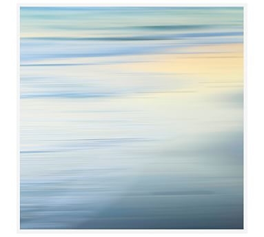 Folly Beach by Cindy Taylor, 48 x 48", Wood Gallery, White, No Mat - Image 0