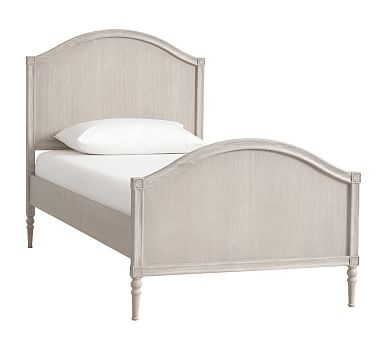 Avery Bed, Twin, Matte White - Image 1