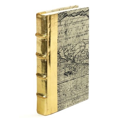 Liska Single Gold/Gray Paper Metallic Gold Book - Image 0