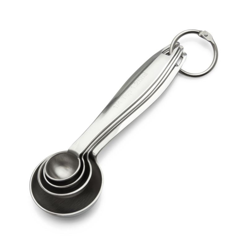 Stainless Steel Measuring Spoons, Set of 4 - Image 2