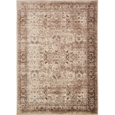Neuilly Brown/Cream Area Rug - Image 0