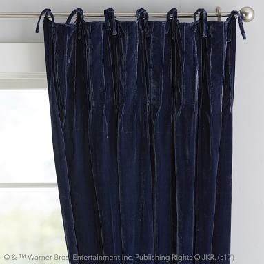 Shimmer Velvet Blackout Curtain, 96", Powder Blush - Image 4