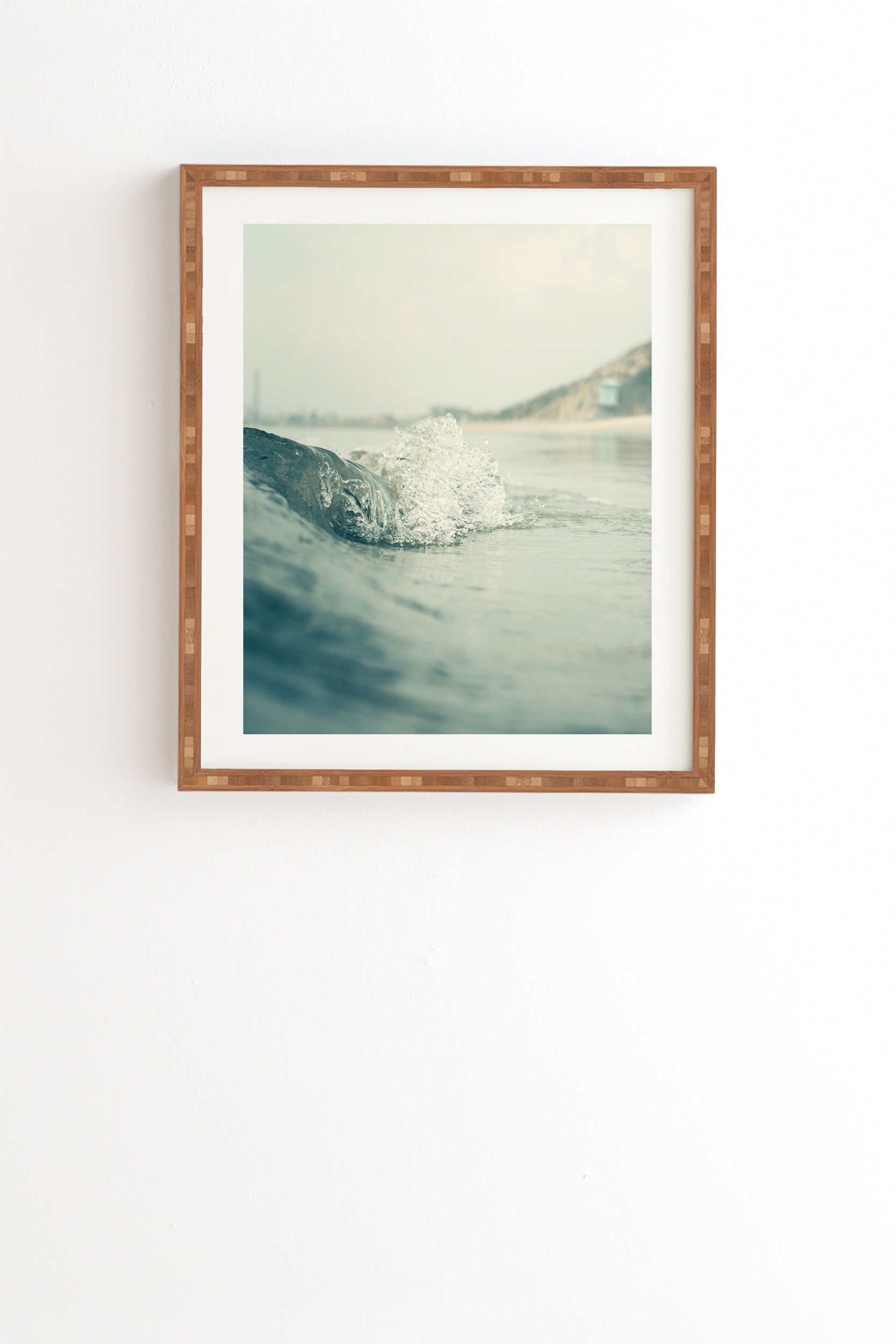 Bree Madden Ocean Wave Framed Wall Art - 20" x 20" - Image 1