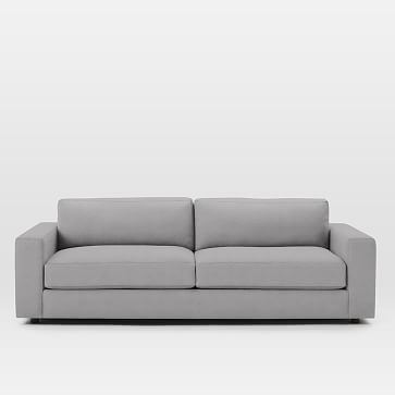Urban 93.5" Grand Sofa, Heathered Crosshatch, Feather Gray, Down Fill - Image 2