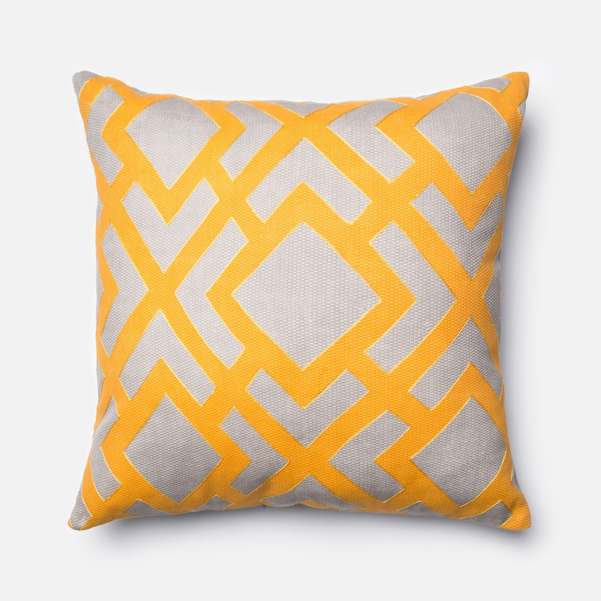 PILLOWS - GREY / GOLD - 22" X 22" Cover Only - Image 0