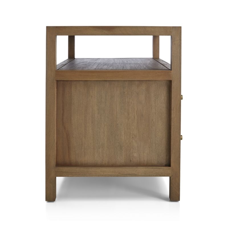 Keane Driftwood Charging Nightstand - Image 1