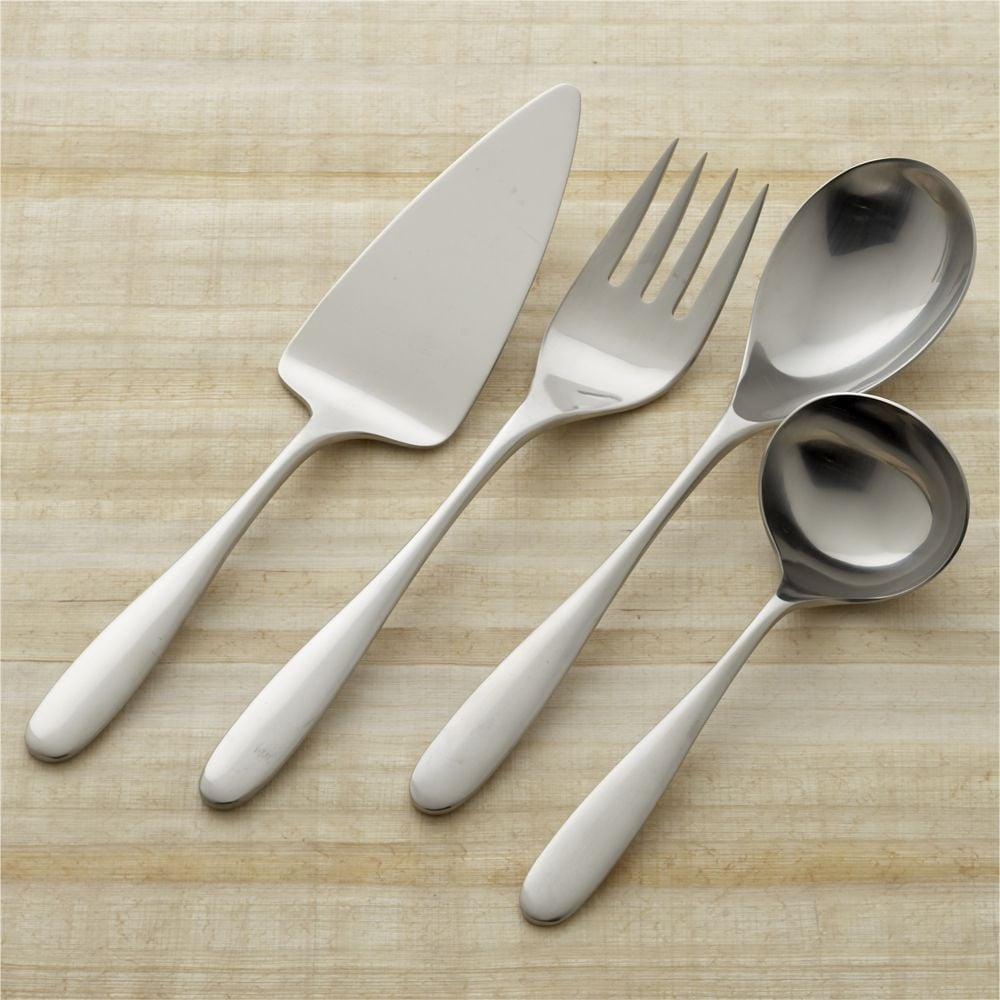 Stanton Satin 4-Piece Serving Set - Image 0