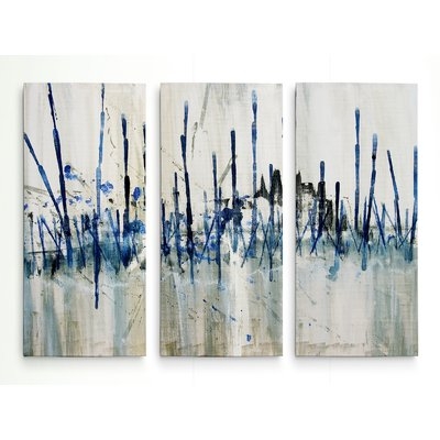 'Marshes Edge' Acrylic Painting Print Multi-Piece Image on Wrapped Canvas - Image 0