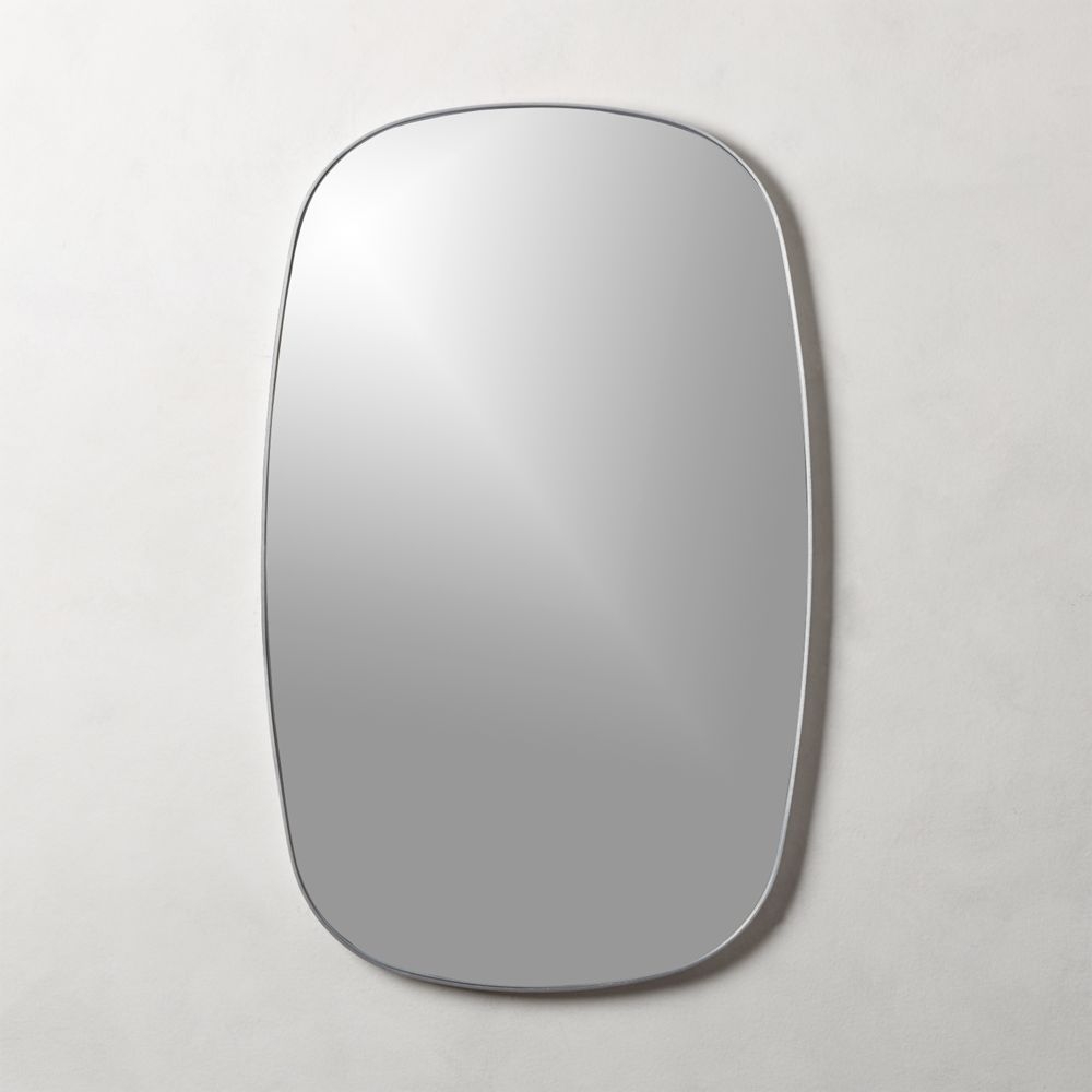 Infinity Silver Oblong Wall Mirror 23"x37" - Image 0