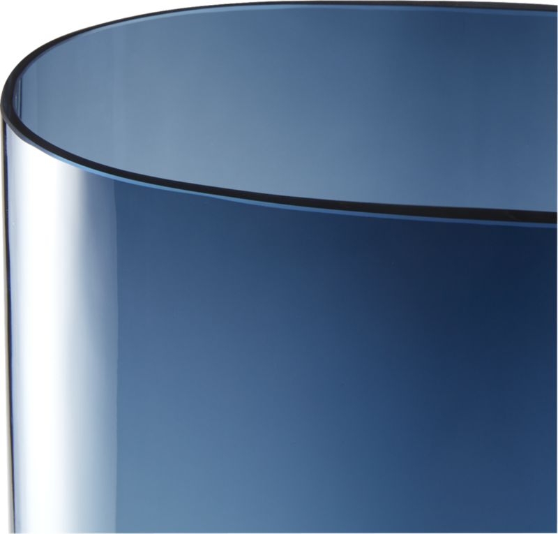 Ionia Tall Blue Glass Vase - Image 3