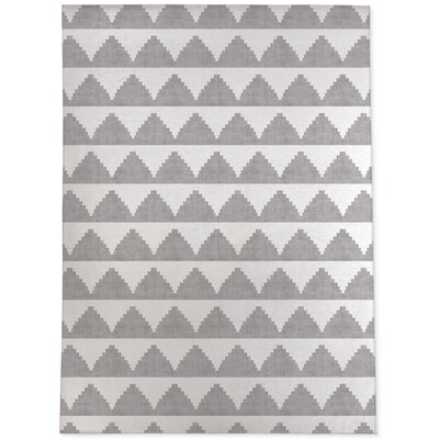 , Lash Grey-2X3 Lash Black And White Area Rug By Becky Bailey - Image 0