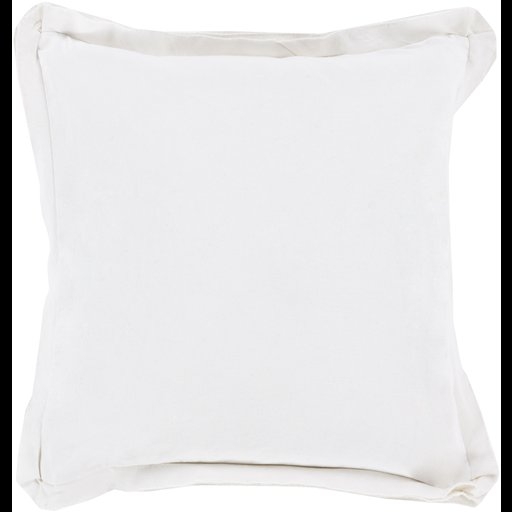 Triple Flange Throw Pillow, 18" x 18", with poly insert - Image 2