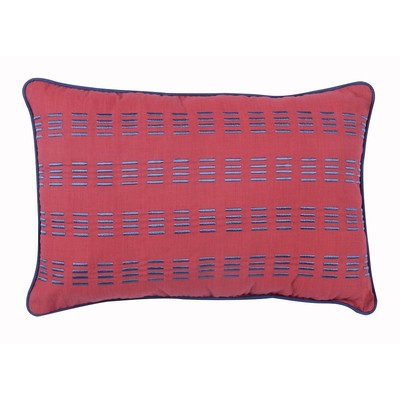 Preppy Plaid Lumbar Pillow - Image 0