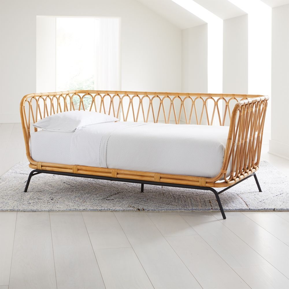 Rattan Kids Twin Daybed - Image 0