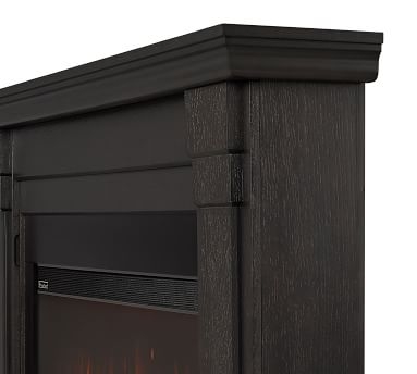 Real Flame(R) Carlisle Grand Electric Fireplace, Gray - Image 3